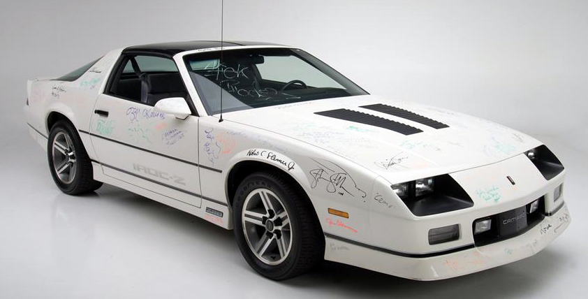 Live Aid - 1985 Chevy Camaro IROC-Z28, Signed by Artists Backstage in Philadelphia, JFK Stadium