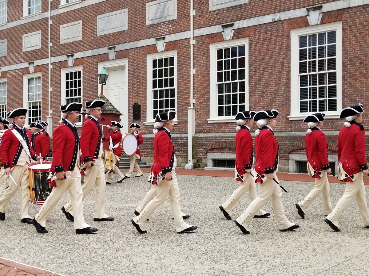 Colonial Fife and Drum at Independence Hall