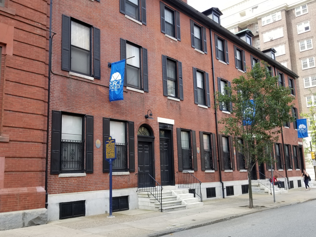 Frank Furness Birthplace at 1426 Pine Street, Philadelphia