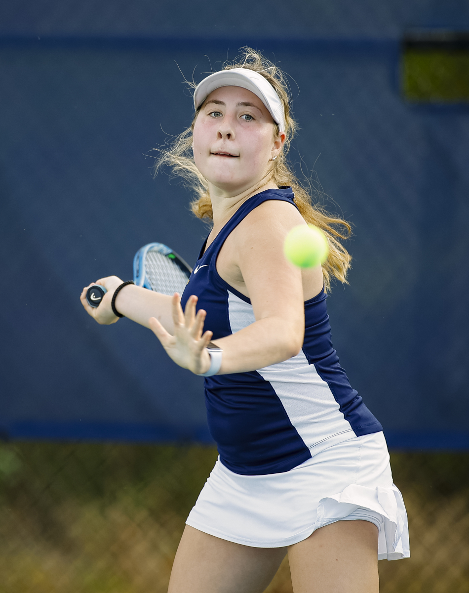 Lexi Bari, Class of 2023, Penn Charter Tennis, #1 Singles, PC-GA Day 2020 (Photo Credit: Penn Charter)