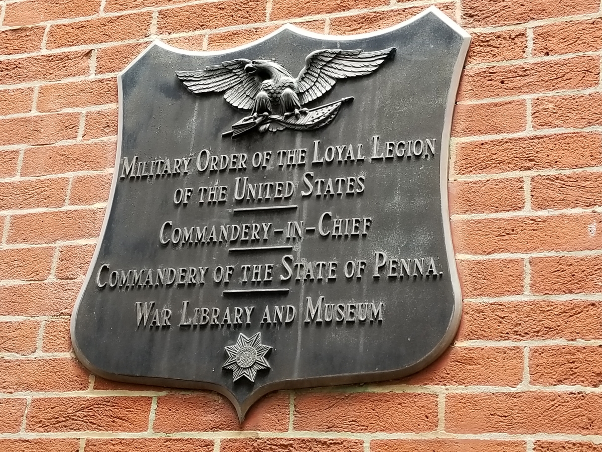 Civil War Museum of Philadelphia (plaque still remains at the former site at 1805 Pine Street)