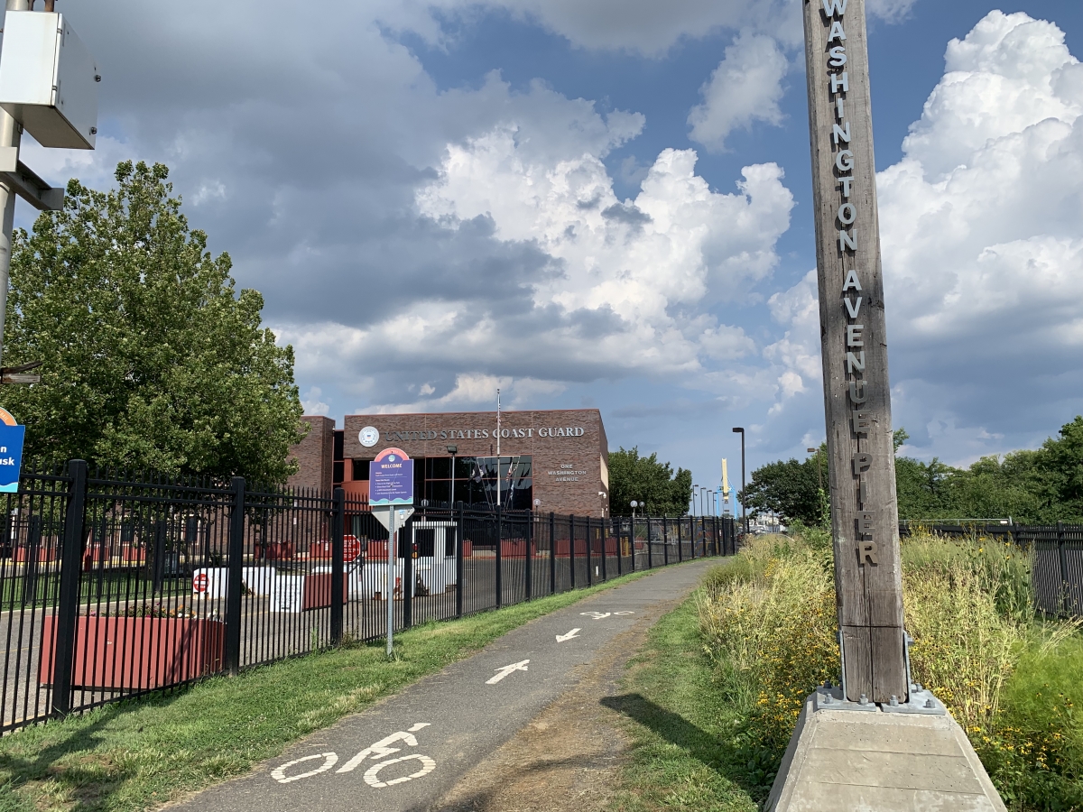 Washington Avenue Pier Entrance