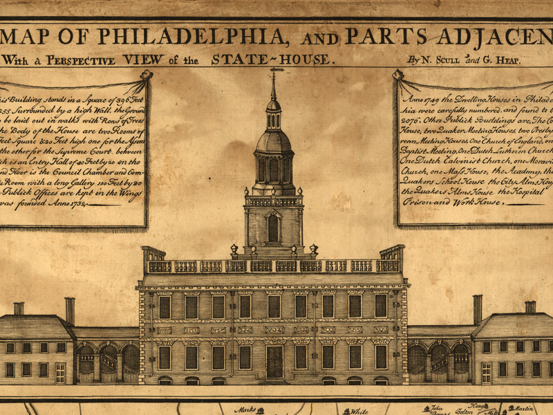 Independence Hall, 1800