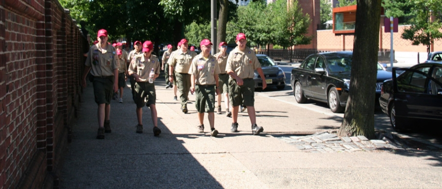 Boy Scouts, Cub Scouts, The Constitutional Walking Tour, Independence National Historical Park, Field Trips of Historic Philadelphia