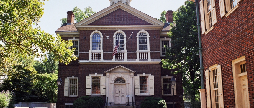 Carpenters' Hall, The Constitutional Walking Tour, Declaration of Rights and Grievances, Petition to the King